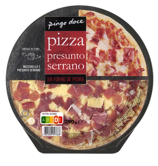 Pizza Refrigerada Presunto Serrano