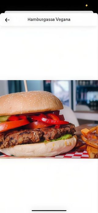 Hamburguesa vegana