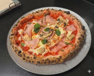 Pizza Prosciutto E Funghi (31 Cm.)