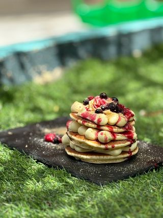 Cheesecake variego Američka palačinka