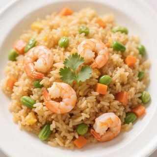 Arroz Frito Con Gambas
