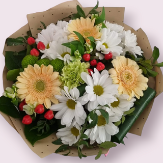 Bukiet kwiatowy ,,Pastelowy”