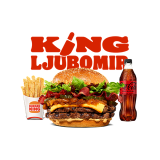 Double king Ljubomir menu
