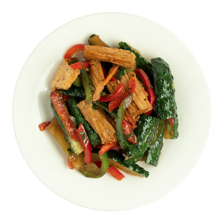 Салат "Спаржа по-корейски"