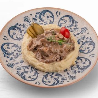 Телятина по-Строгановски