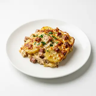 Plato Al Horno Carbonara