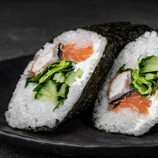 HandRoll з вугрем та сьомгою (340г)