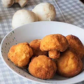champiñones empanados