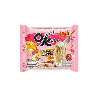 Локшина ш/п зі смаком карбонари з беконом OK MAMA 85 гр
