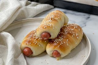 Rollo con wurstel di pollo e tacchino