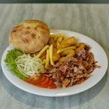 Doner plata pileća