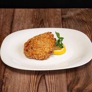 Pileće belo meso u susamu