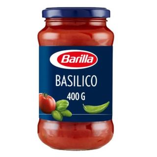 Salsa Basílico Tarro sin Gluten sin Lactosa Barilla 400 Gr.