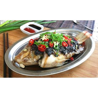 Fish in black beans sauce