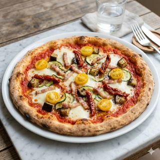 Pizza cuore al sud (32 cm.)