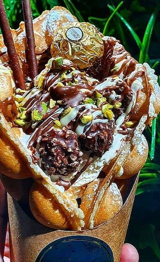 Bubble Waffle Primavera