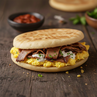 Chapati Omelette Chawarma