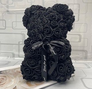 Teddy Roses total Black