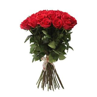 Букет 11 красных роз 70см