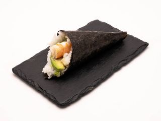 Temaki de langostino (individual)