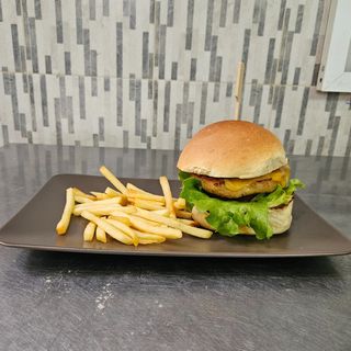 Чикън-чийз бургер