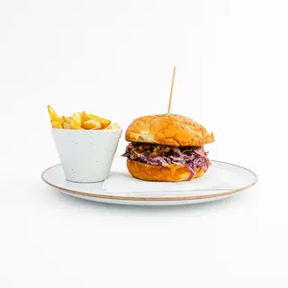 Pulled pork burger
