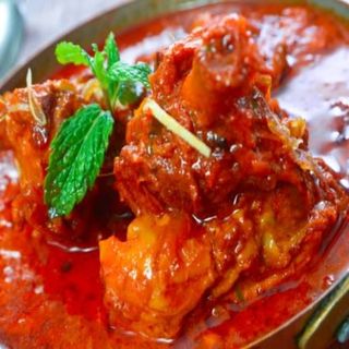Mutton Rogan Josh Tipico De Kashmir