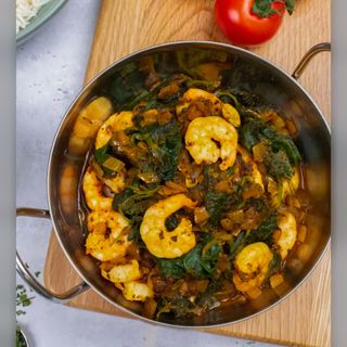 Prawn Saag 