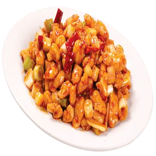 Pollo Con Salsa Picante