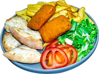 Platou cascaval pane