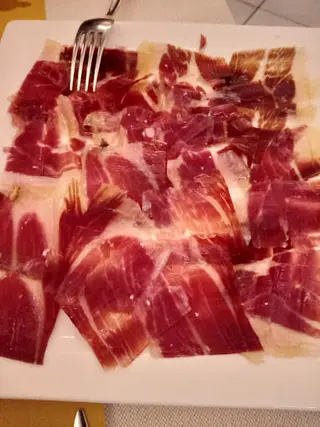 Prosciutto Iberico "Pata Negra" tagliato a mano