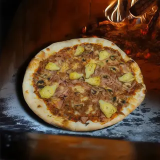 Pizza Champiñones (Mediana)