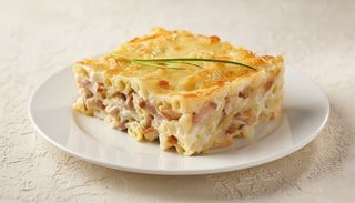 Gratin De Pâte Fraîche Au Poulet