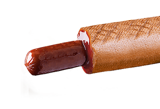 Хот-догXXL Бавар. з Чеддером(темна бул)