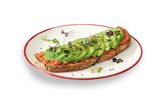 Tosta Con Tomate Y Aguacate 1Ud.