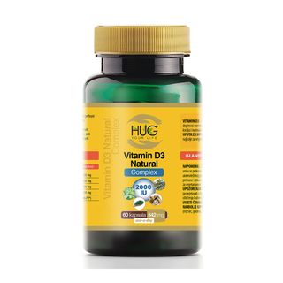 Vitamin D3 kompleks (60kapsX542mg) 32,52g Hug***