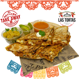 Gringas carne de cerdo adobada al pastor