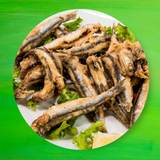 Anchois frit marinés au citron