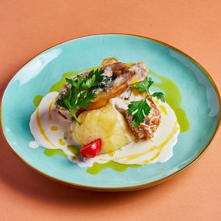 Куриное филе фаршированное с сыром моцарелла и шпинатом