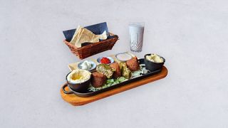 Lunch mix vege, ayran