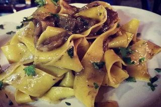 Pappardelle funghi e tartufo
