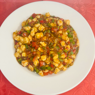 Arroz Tostado Con Gambas
