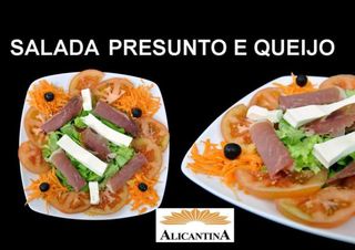 Salada de Presunto e Queijo Fresco