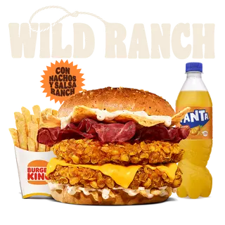 Menú Wild Ranch Doble Pollo Grande