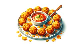 Пилешки хапки с пармезан