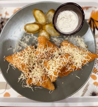 Mini pohovane slane palačinke sa ćurećim prsima 400g