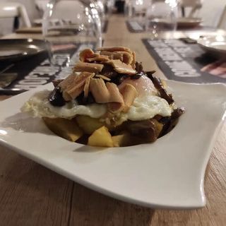Huevos Estrellados Con Foie
