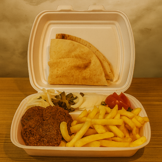 Falafel la farfurie