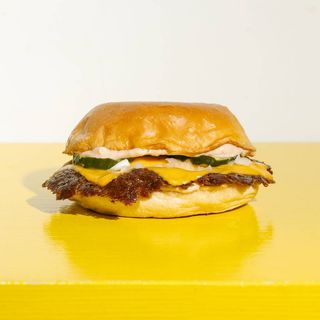 Single House Cheeseburger