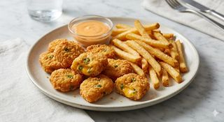 Nuggets De Pollo Y Cheddar (8 Uds.)